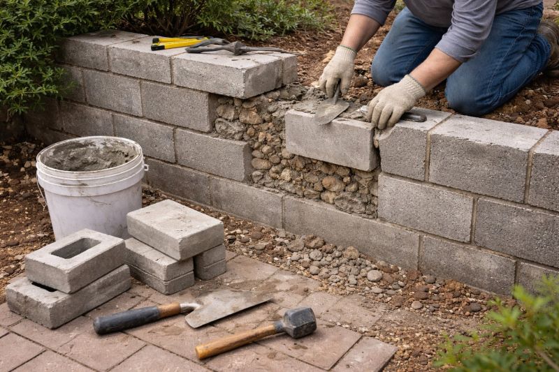 Block Wall Repair in Perth Amboy, NJ