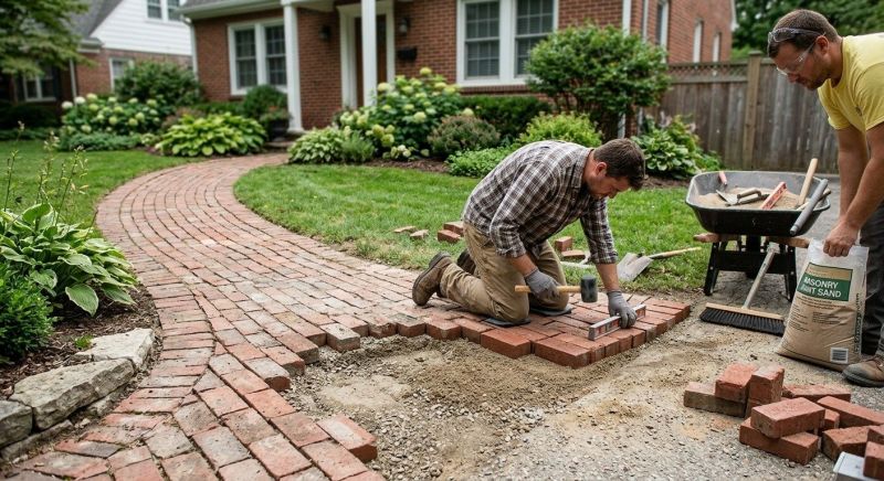 Brick Flatwork Repair in Madison, NJ