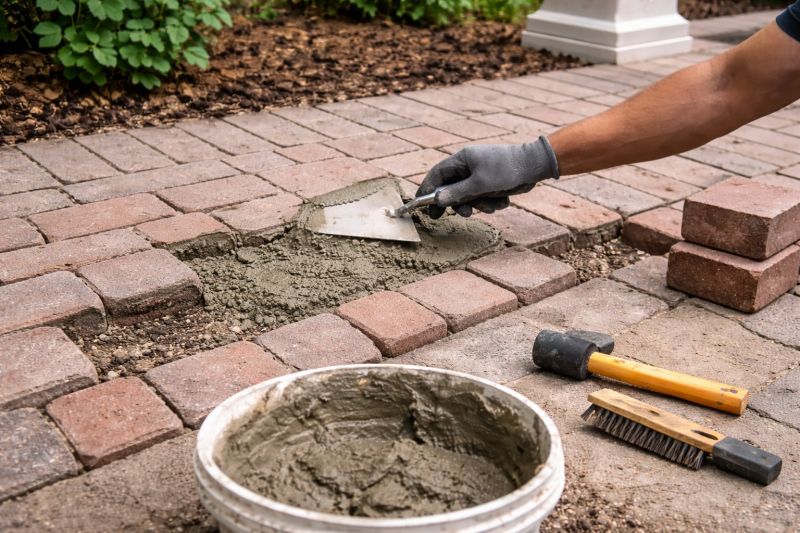 Brick Flatwork Repair in Park Ridge, NJ