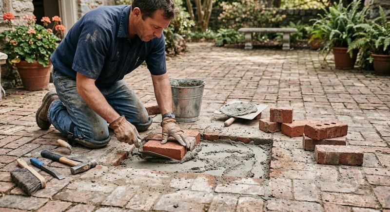 Brick Flatwork Repair in Passaic County, NJ