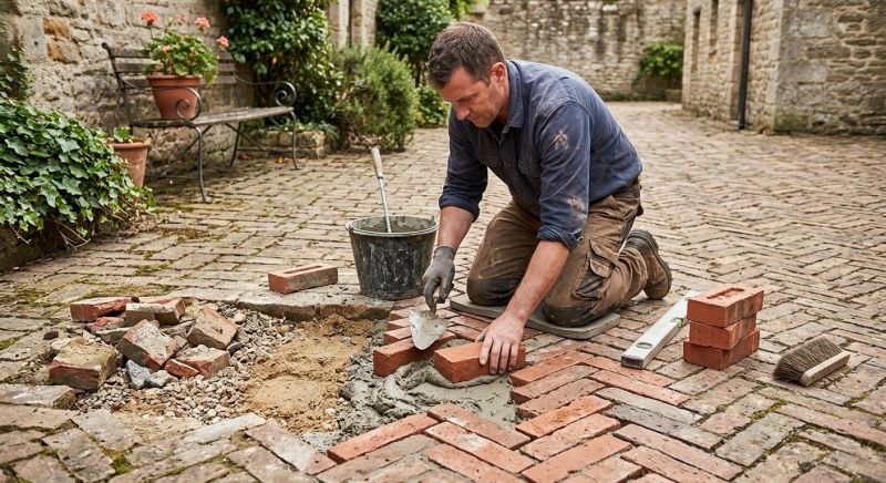 Brick Flatwork Repair in Paterson, NJ