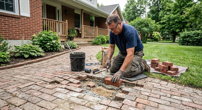 Brick Flatwork Repair in Rockaway Park, NY