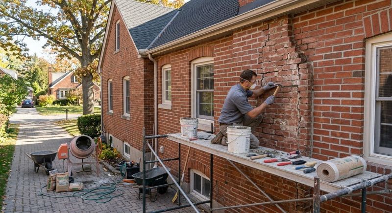 Brick Restoration in Ho Ho Kus, NJ