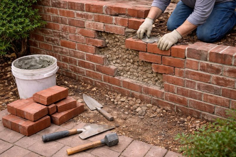 Brick Wall Repair in Cranford, NJ
