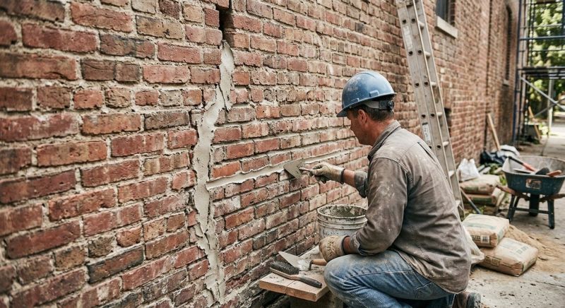 Brick Wall Repair in Union City, NJ