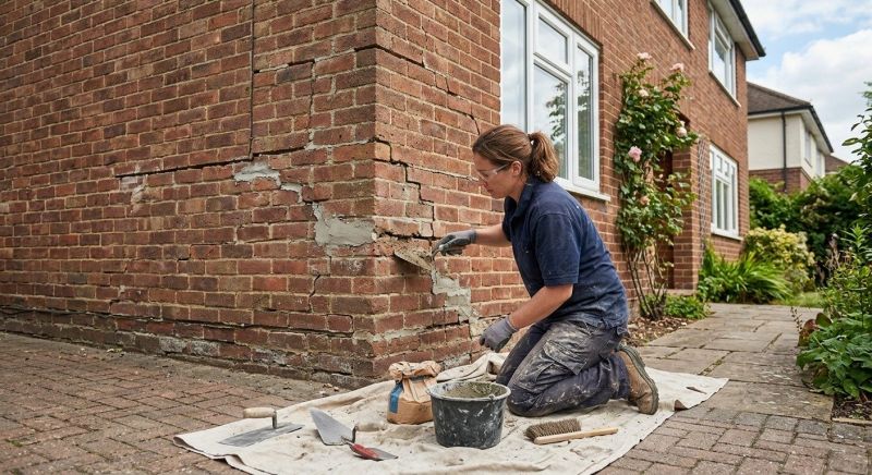 Brick Wall Repair in Woodbridge, NJ