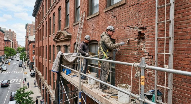 Commercial Masonry Repair in Bergenfield, NJ
