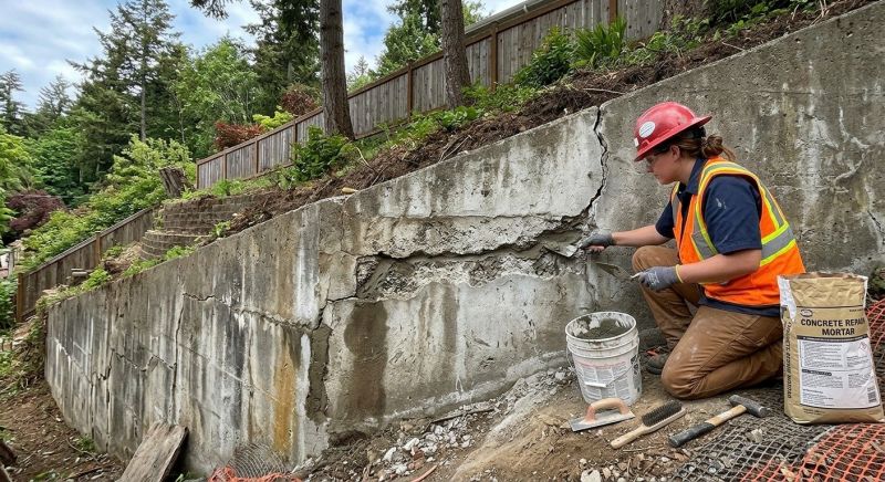 Retaining Wall Repair in Montvale, NJ