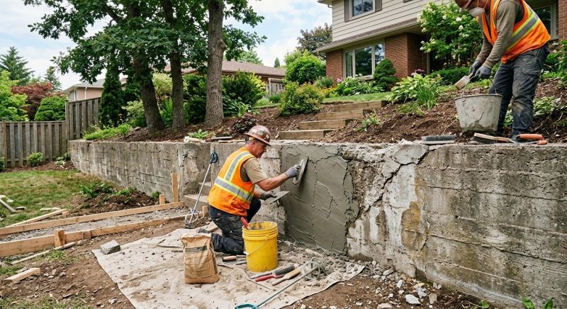 Retaining Wall Repair in Paterson, NJ