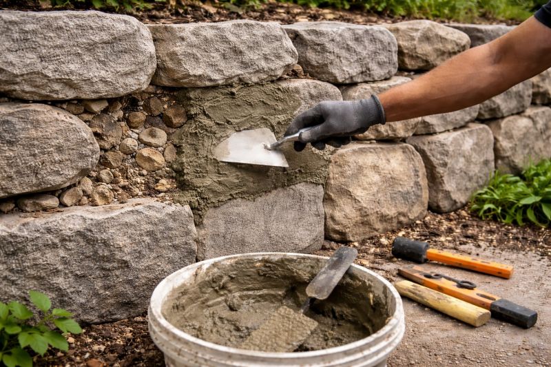 Retaining Wall Repair in Roselle Park, NJ