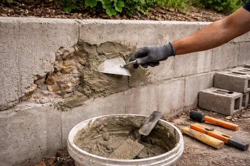 Retaining Wall Repair in Union City, NJ
