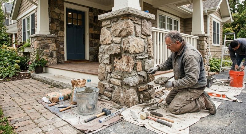 Stone Column Repair in New York, NY