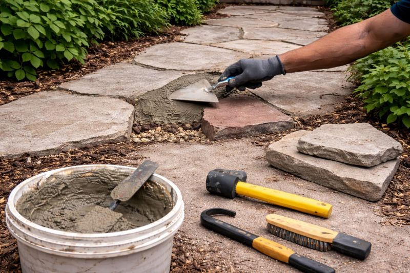 Stone Masonry Repair in Merrick, NY