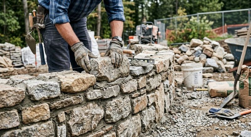 Stonework Installation in Queens Village, NY