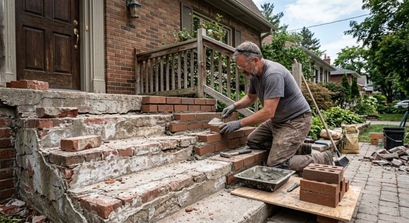 Stonework Repair in Rye, NY